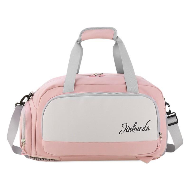 Nueva bolsa de viaje de gran capacidad que se puede llevar en la espalda o sacar, bolsa de equipaje cruzada portátil para ropa que se puede anexar a una mochila con ruedas.