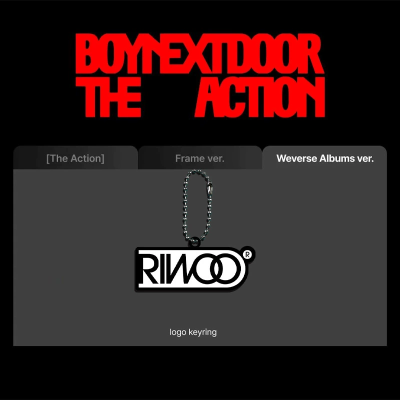 BOYNEXTDOOR пятый мини-альбом "The Action" официальный именной бейдж, акриловый подвес