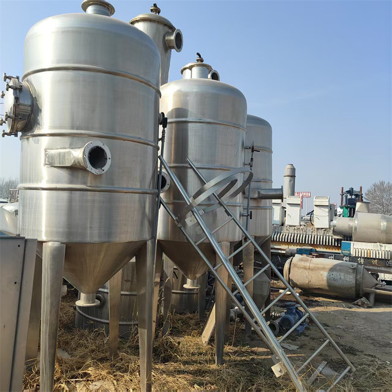 销售二手不锈钢蒸发器  真空浓缩蒸发设备  不锈钢化工蒸发装置