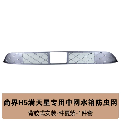 Automobile anti-insect net H5, Anti-Insect Net for the Front - shangjie-h5-midsummer-purple-gypsophila-insect-net