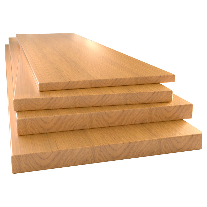 Madera maciza especial de una palabra panel de tablero de partición de pared estante de estantería de pared montado en capas panel sub-material