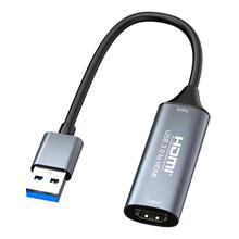 USB3.0转HDMI高清视频采集卡相机手机电脑PS4游戏直播录制采集器