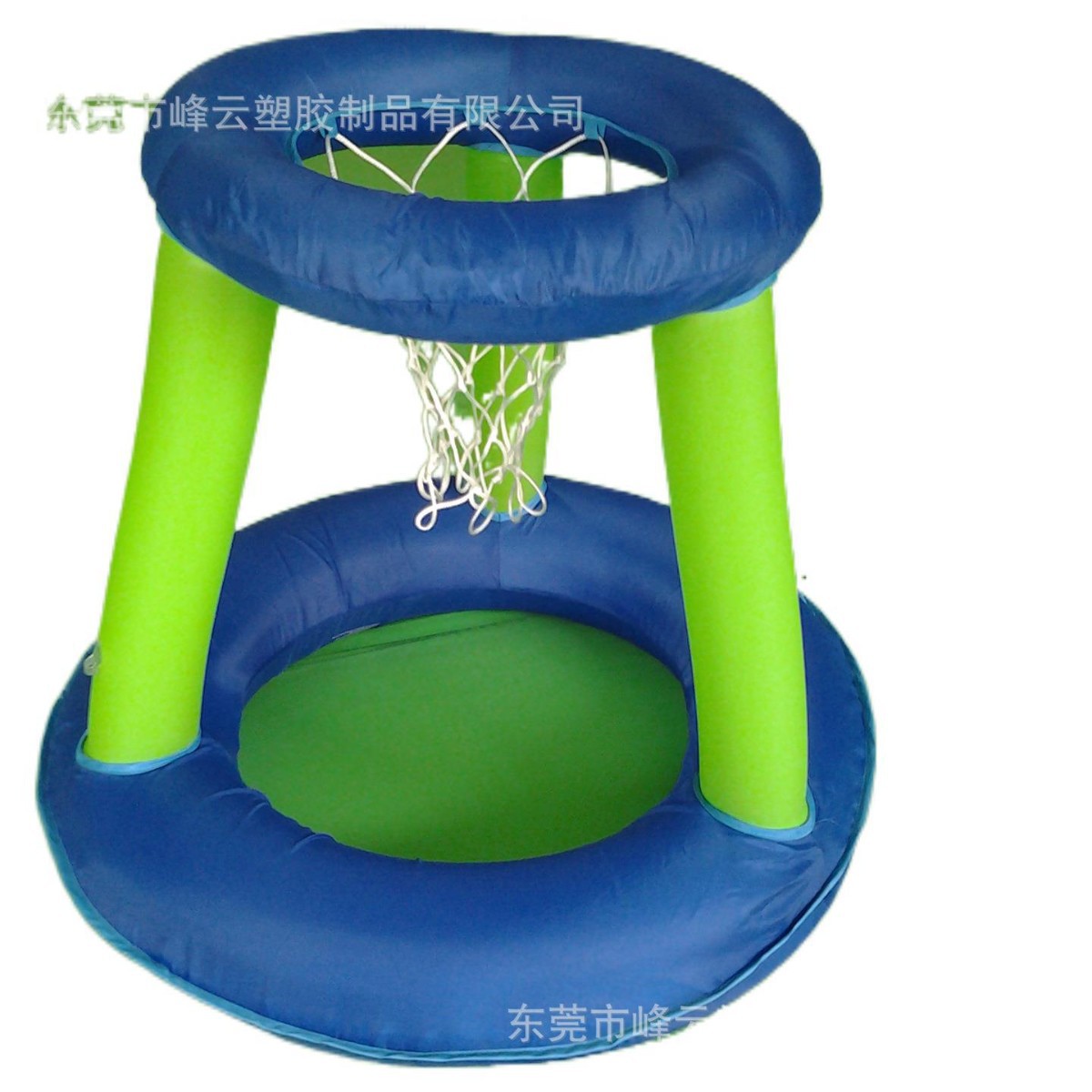 Manufacturer Wholesale Kidsren's Pvc Inflatable Basketball Stand Game Basketball Blue Stand Water Sports Inflatable Basketball Stand