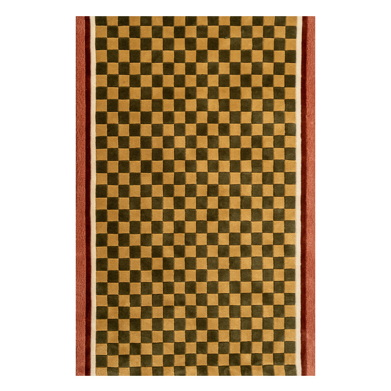 Fábrica de fuente de alta gama alfombra sala de estar dormitorio resistente a la suciedad fácil de cuidar mantas de mesa de té domésticas mantas de cama hechas a mano