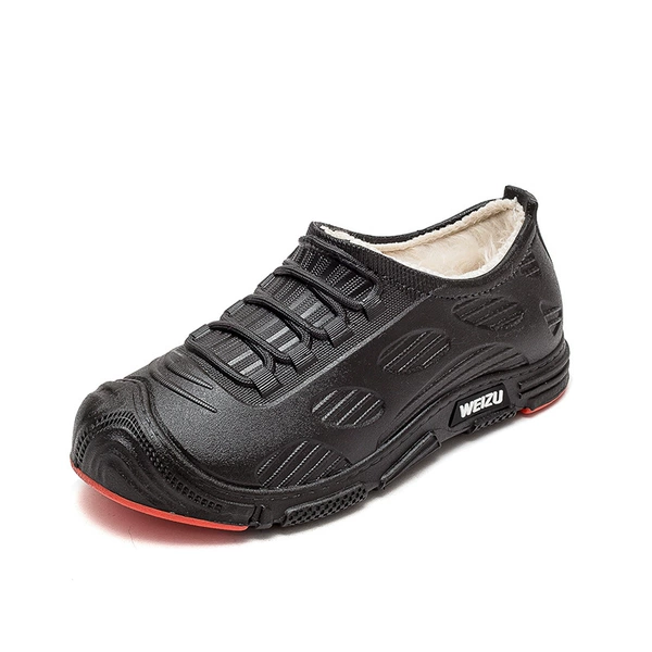 Black and red fixed velvet A789