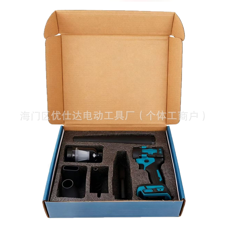 New cross-border DW model dust remover, dual-use blower and vacuum cleaner, lithium battery-powered multi-functional car vacuum cleaner