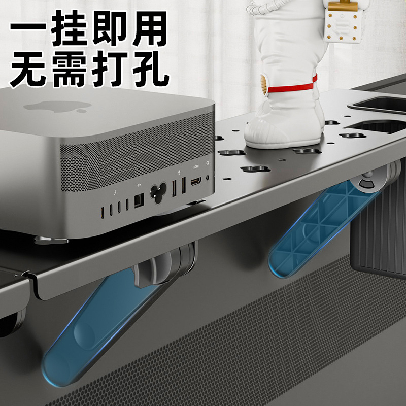 テレビ収納ラック モニターブラケット テレビセットトップボックス収納ラック パンチフリールーター ブラケット卸売|undefined