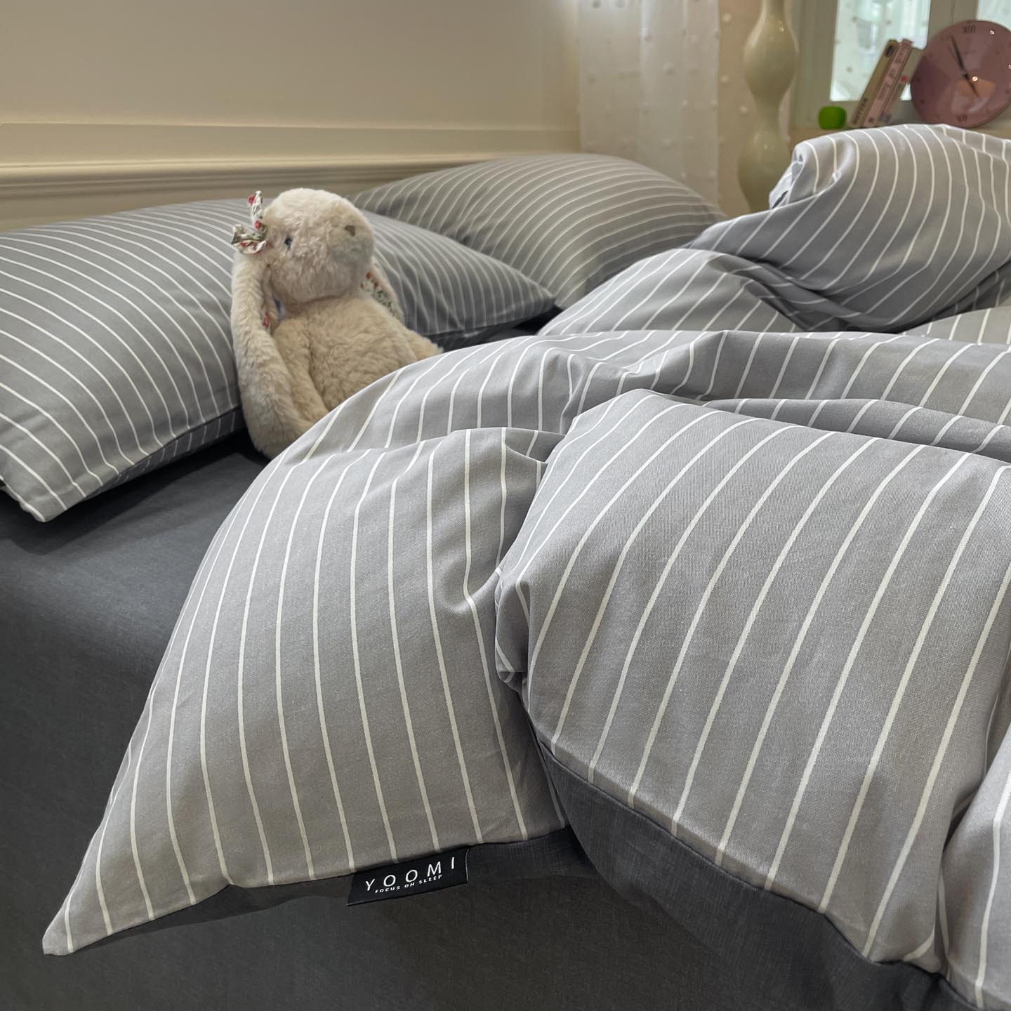 Cama de algodón de cuatro piezas set2025 nuevo algodón de cuatro estaciones sábanas universales set de cama de tres piezas