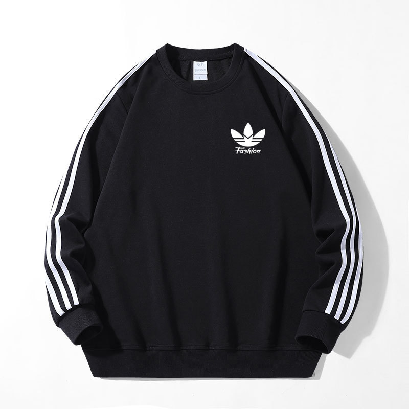 Autumn Clover Cotton Pullover Sweatshirt for Men and Women, Long-Sleeved Shirt for Couples, Trendyy Loose Round Neck Casual Sports Top