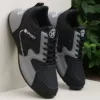 H559 black gray* leather surface