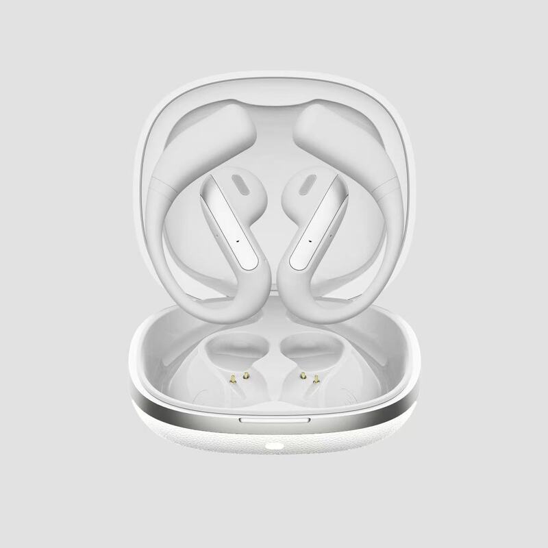 新款YJ55 AI蓝牙耳机开放半入耳 挂耳式 OWS 运动AI智能同声翻译|undefined