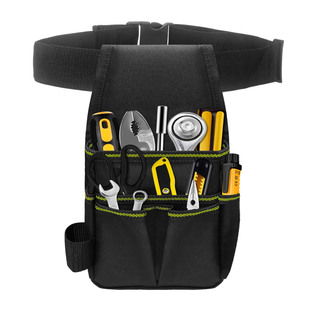 Amazon Convenient Small Pocket Repair Tool Storage Waist Pack Pliers Screwdriver Electric Pen Hammer Wrench Storage Bag