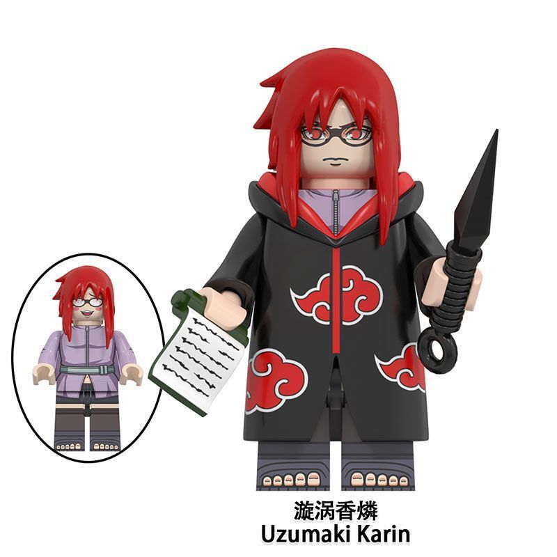 NARUTO 互換性のあるレゴ ミニフィギュア ヘイゴ ウィザード ウィザード ウィザード サスケ イタチ ジュンマルー 組み立てブロック おもちゃ プラスチック|undefined