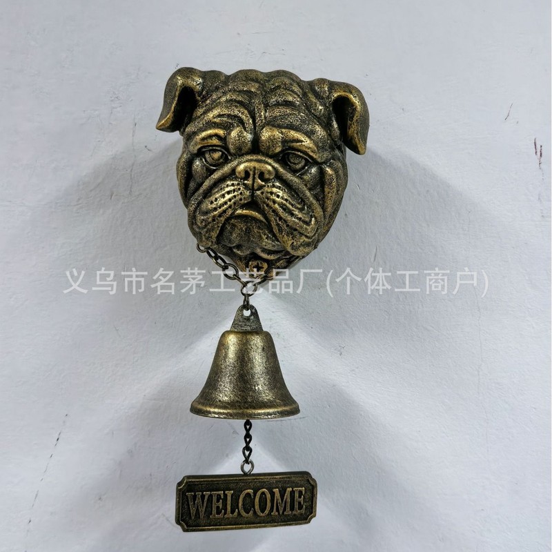 跨境新品Basset Hound Welcome Doorbell 动物系列欢迎光临门铃|undefined