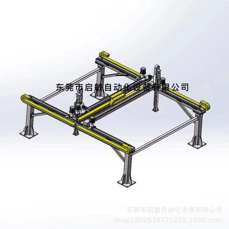 厂家供应齿轮齿条桁架机械手地轨第七轴机器人上下料码垛机器人