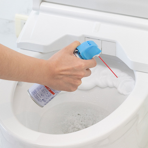 kinbata toilet cleaner descaling and yellowing toilet blue bubble household antibacterial cleaning foam spray