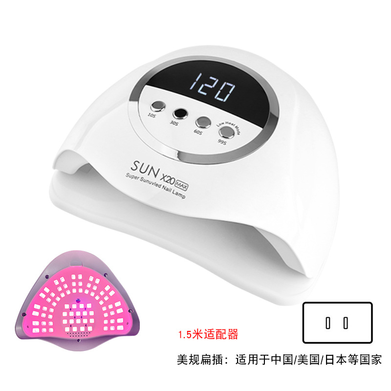 Lámpara de Fototerapia para Uñas SUNX5MAX, Lámpara Especial para Salón de Uñas, Lámpara de Curado de Uñas, Máquina de Fototerapia para Uñas