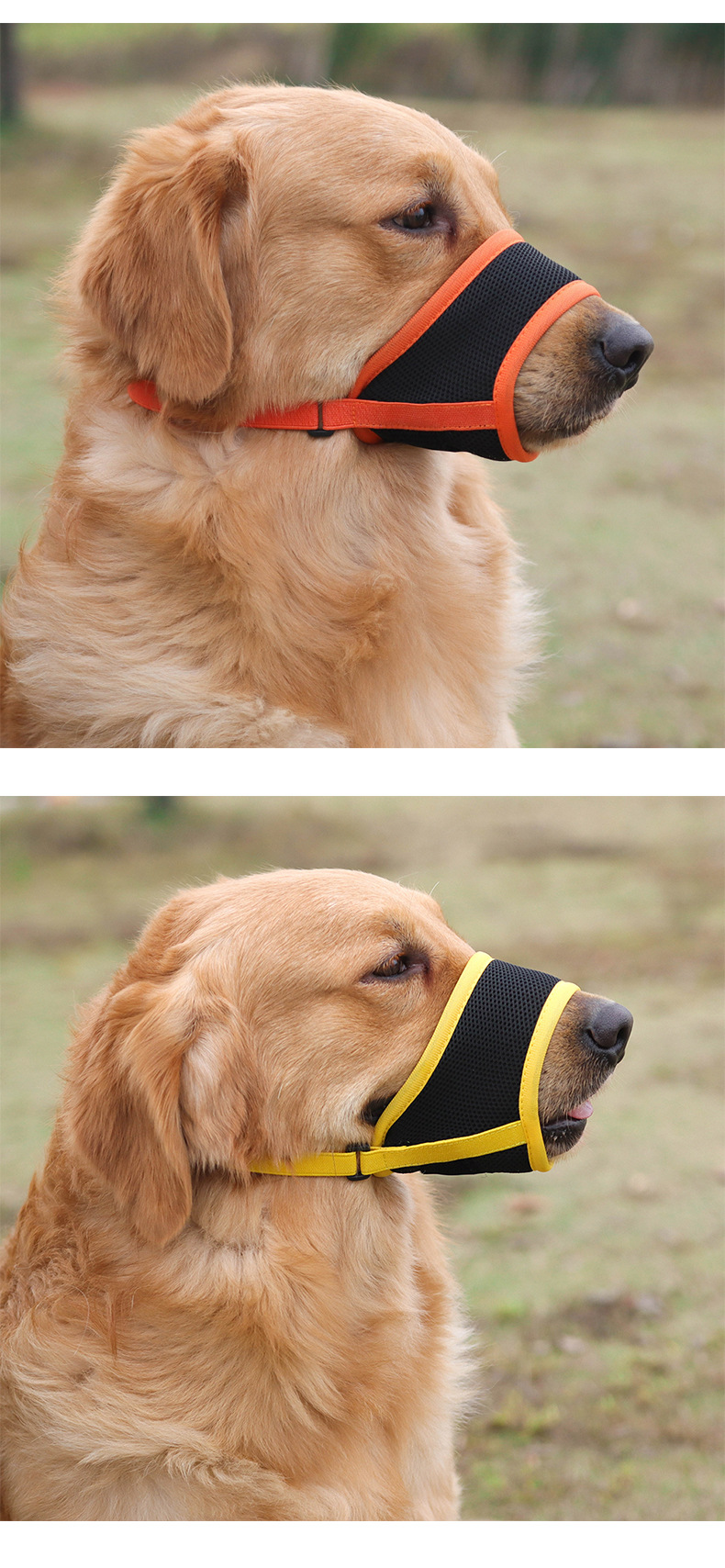 36g Weight Pet Accessories Type Of Pet Supplies Street Occasion net Material Solid Color Pattern All Seasons Season Casual Style New Pet Muzzle Anti-bark Anti-bite Dog Mouth Cover Breathable Mesh Pet Muzzle Anti-miseating Pet Supplies