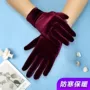 保暖女士弹力秋冬手套