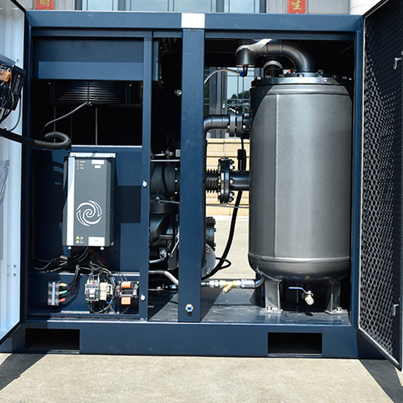 捷豹永磁螺杆真空泵小型抽速快节能省电真空抽器螺杆式空压机气泵