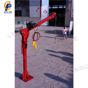 Full-angle crane Four-column fully automatic crane 1-ton vehicle lifting equipment Vehicle-mounted hoist