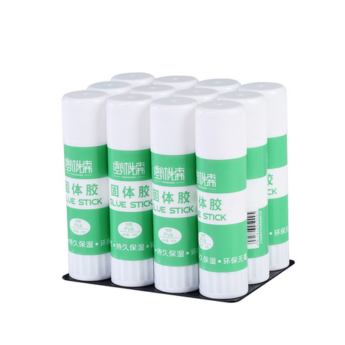 Student stationery high viscosity large, medium and small solid glue office supplies PVA handmade glue stick children's glue wholesale