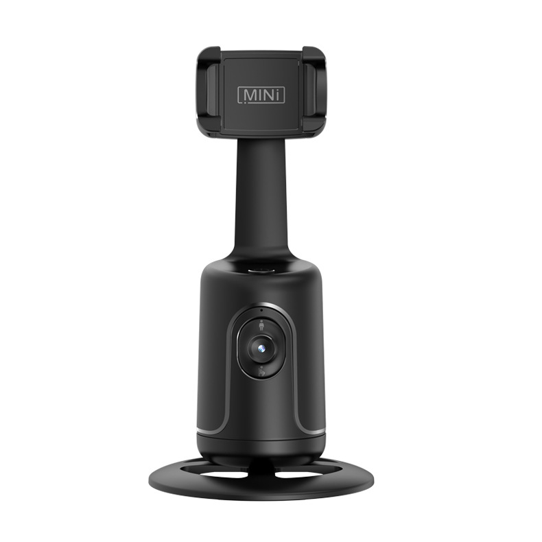 Q18 estabilizador de cámara ptz de escritorio seguimiento inteligente reconocimiento facial estabilizador anti-vibración relleno luz selfie stick