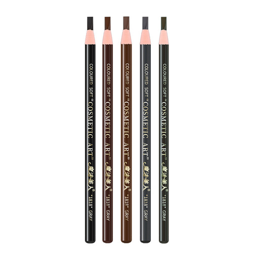 1818 Thread eyebrow pencil for makeup artists, waterproof, non-smudgeable, hard-core tear-off eyebrow pencil wholesale