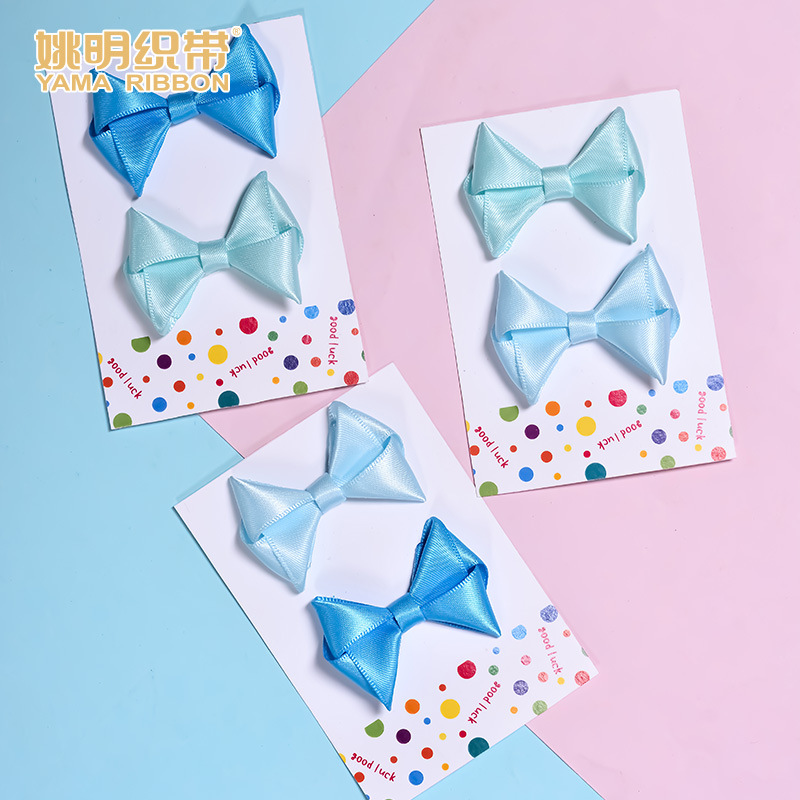 Yao Ming cinta de alta densidad brillante de una sola cara horquilla accesorio para el cabello decoración de embalaje de flores para pasteles cinta de soporte de 2cm