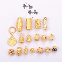 s925�y���24k������ɫ���K�����������ͨ��Ͱ������ƬDIY��