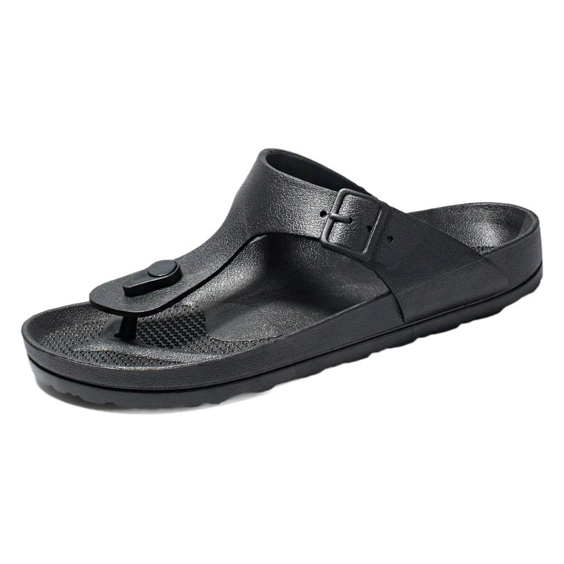 2022 новые летние шлепанцы, мужские сандалии и тапочки Birkenstock, нескользящая модная повседневная однотонная пляжная обувь на резиновой подошве