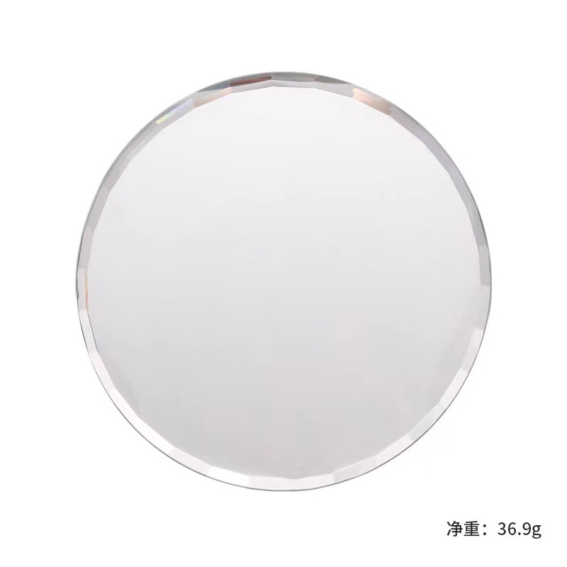 Nueva paleta de cristal de manicuras espejo productos terminados manicuras tablero de visualización pintado manicuras espejo de maquillaje