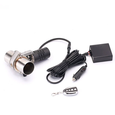 Electric control valve exhaust pipe modification sports car sound wave electric exhaust valve remote control switch motor controller (Exhaust pipe) - electronic-control-valve