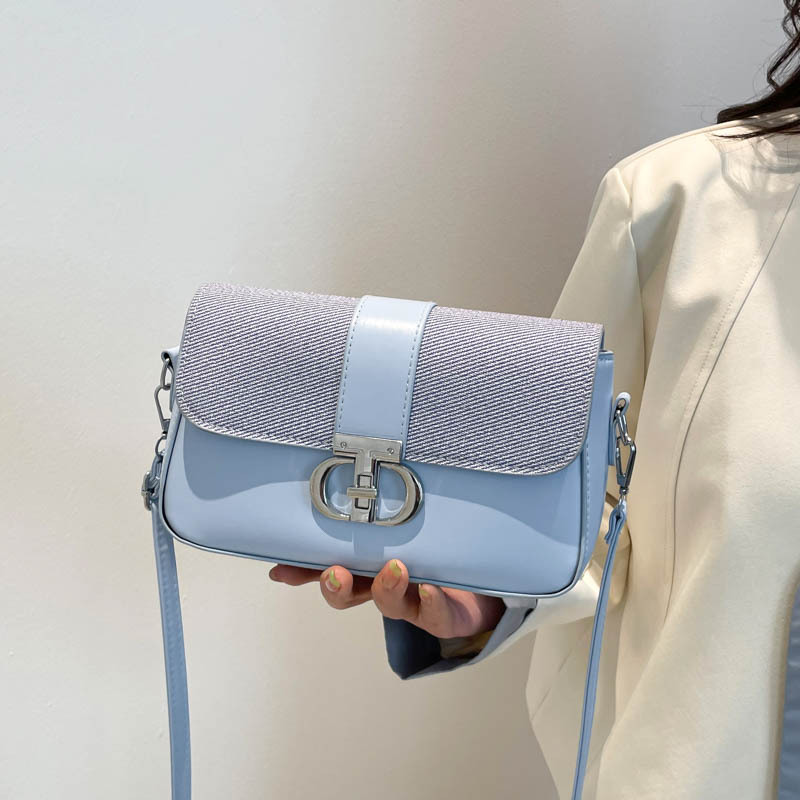 Bolso de alto valor para mujeres 2025, primavera y verano, nuevo estilo versátil, bolso pequeño coreano, bolso de hombro casual, bolso de moda de hombro