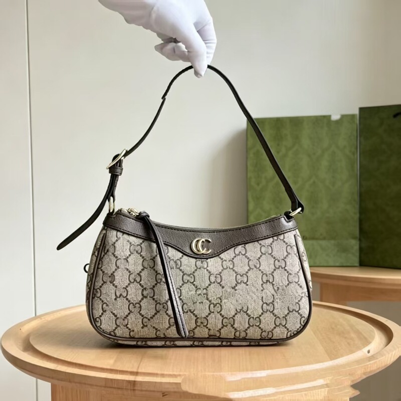 New Trendy Brand Genuine Leather Women's Shoulder Bag, Fashionable and Versatile Crossbody Bag, Multi-Functional Large-Capacity Underarm Bag, Casual Bag
