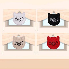 Embroidered patch for DIY clothing decoration, cute little pig head design, high-quality computerized embroidery patch