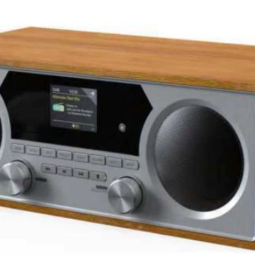 CD DAB FM BT все-в-одном радио Bluetooth-динамик, CD-плеер, деревянный ящик цифровой сети радио