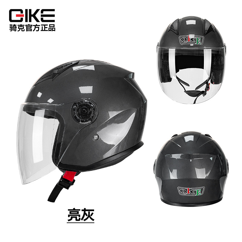 Montar casco de tres cuartos coche eléctrico motocicleta cuatro estaciones universal casco de montar Comercio exterior Sudeste asiático medio casco