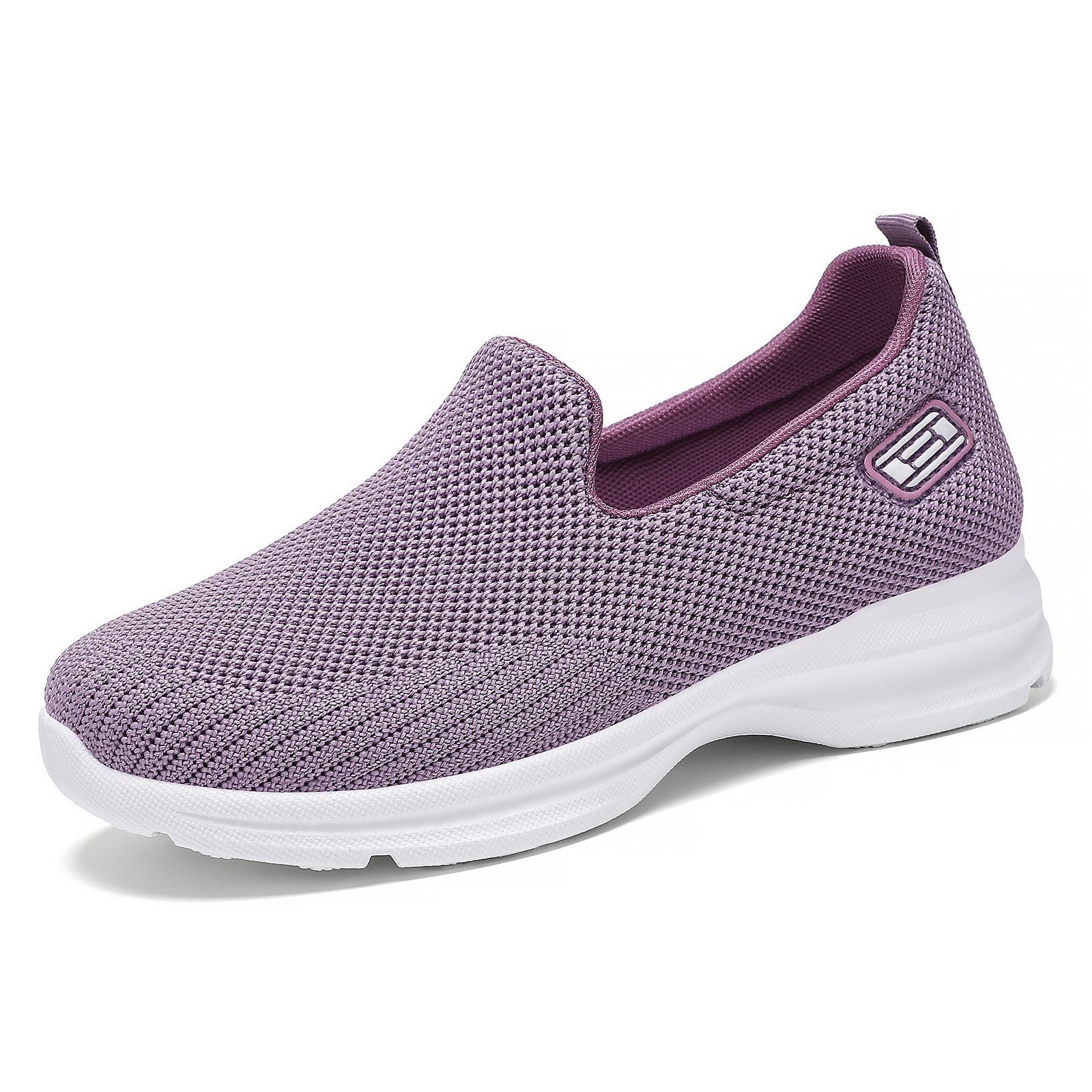 Zapatos de mujer zapatos casuales pequeños procesamiento personalizado un solo pedazo de zapatos de malla superficial zapatos de madres mayores zapatos al por mayor