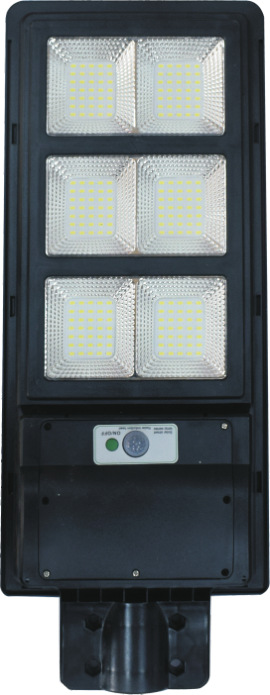 Luces solares para zonas rurales nuevas, farolas solares integradas de alta potencia para uso doméstico, sensor LED inteligente