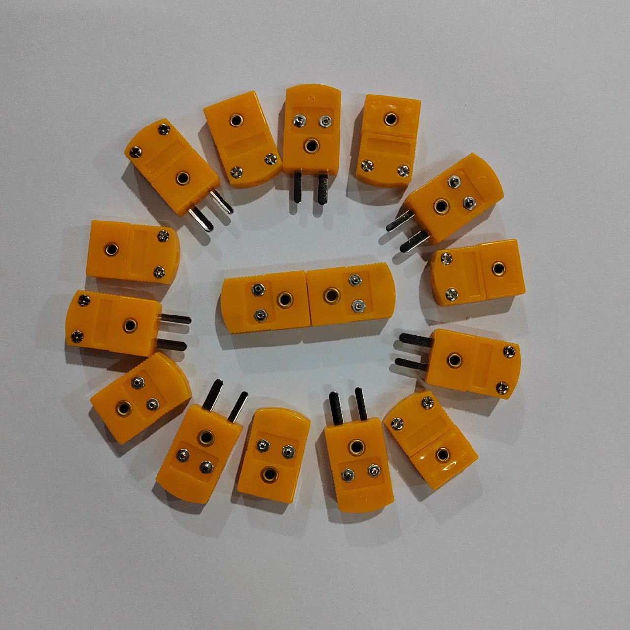 Штепсельная вилка термопары Соединитель температуры линии соединителя Конвертер термопары