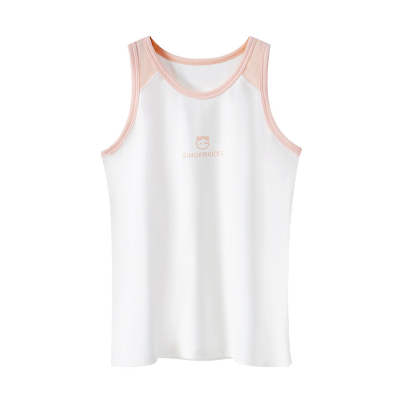 Seleccione estrictamente los niños de otoño y invierno chaleco cálido chaleco superior de lana elástico de temperatura constante antiestático anti-contracción ventilable 7A antibacteriano