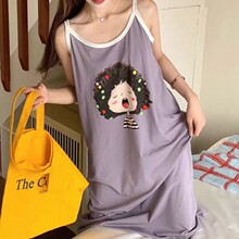 ins�W�t�ɐ���Ů�L�n��Ů��˯ȹ��ͨ˯�¶����Lѝ�Ҿӷ�һ�����l