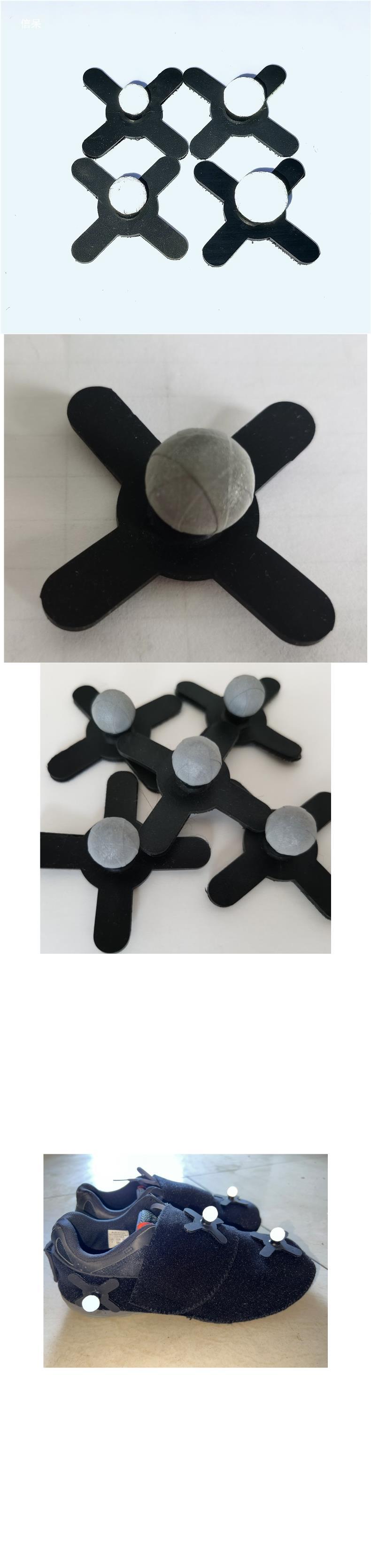 Optical infrared motion capture reflection points, motion capture tracking ball reflection marker points full figure