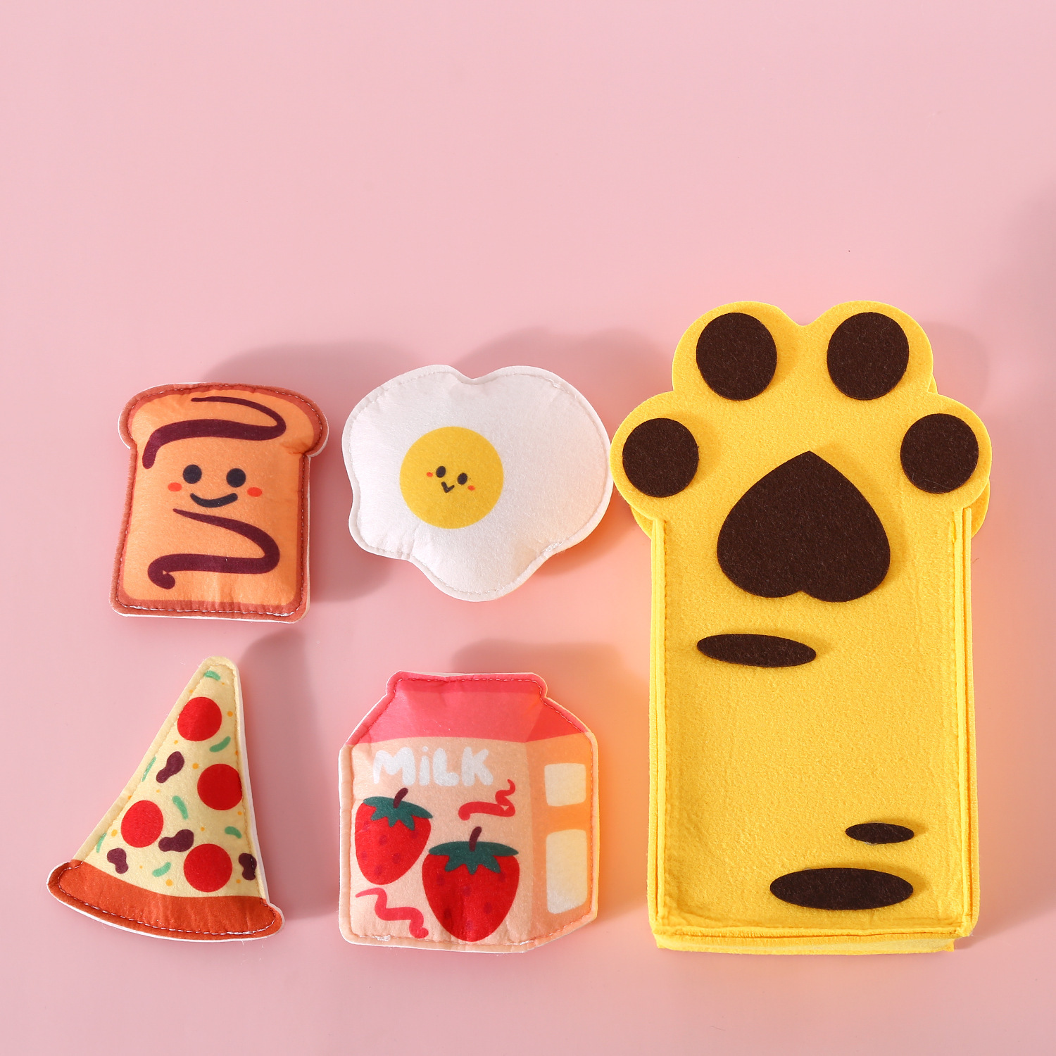 Gato gato queso de hierba juguetes sonidos fieltro bolsillos huevos gatos garras de gato palo de exhibición conjunto de bolsa de regalo para mascotas