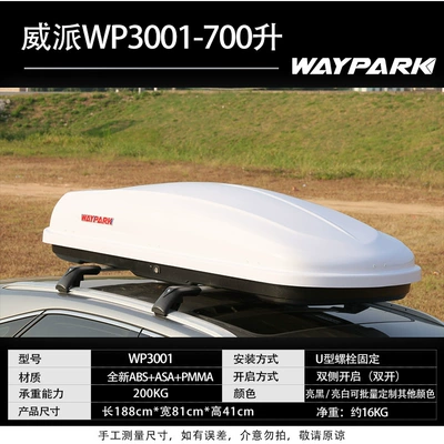 car car suitcase modified – Roof box