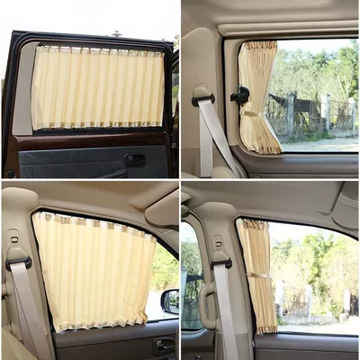 Dual-Track Interior Heat Insulation | Car curtains