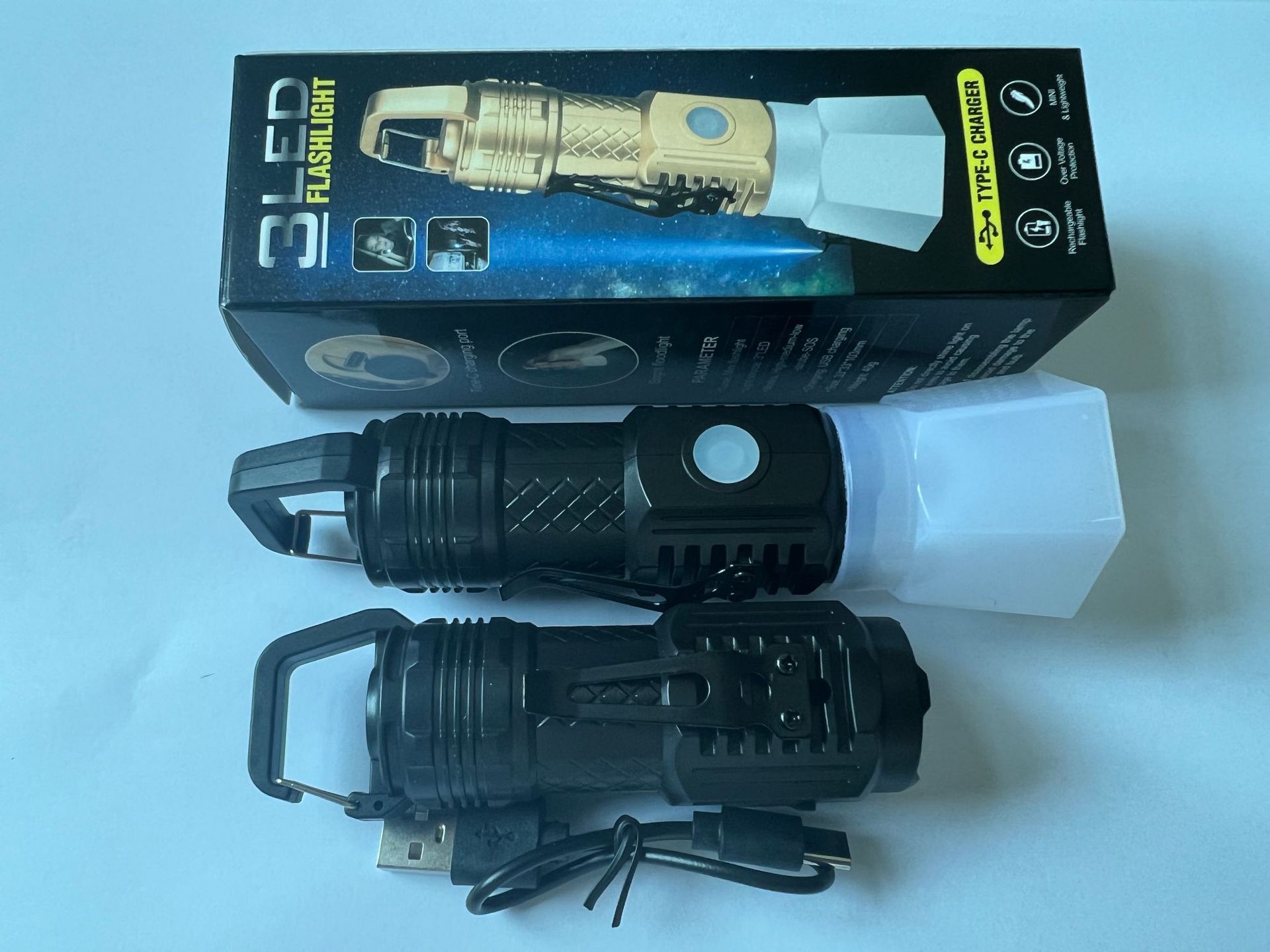 Lampshade tail hook upgraded to black