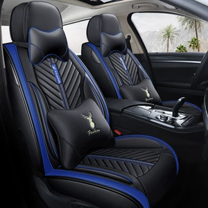 Unicorn car seat cushion four seasons universal full surround seat cover new leather seat cover winter car wear-resistant leather
