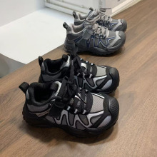 2025冬季新款男童时尚运动鞋中大学生软底跑步鞋儿童鞋批发